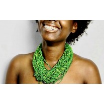 Pearl Necklace - green