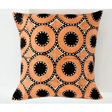 Cushion cover - batik circle